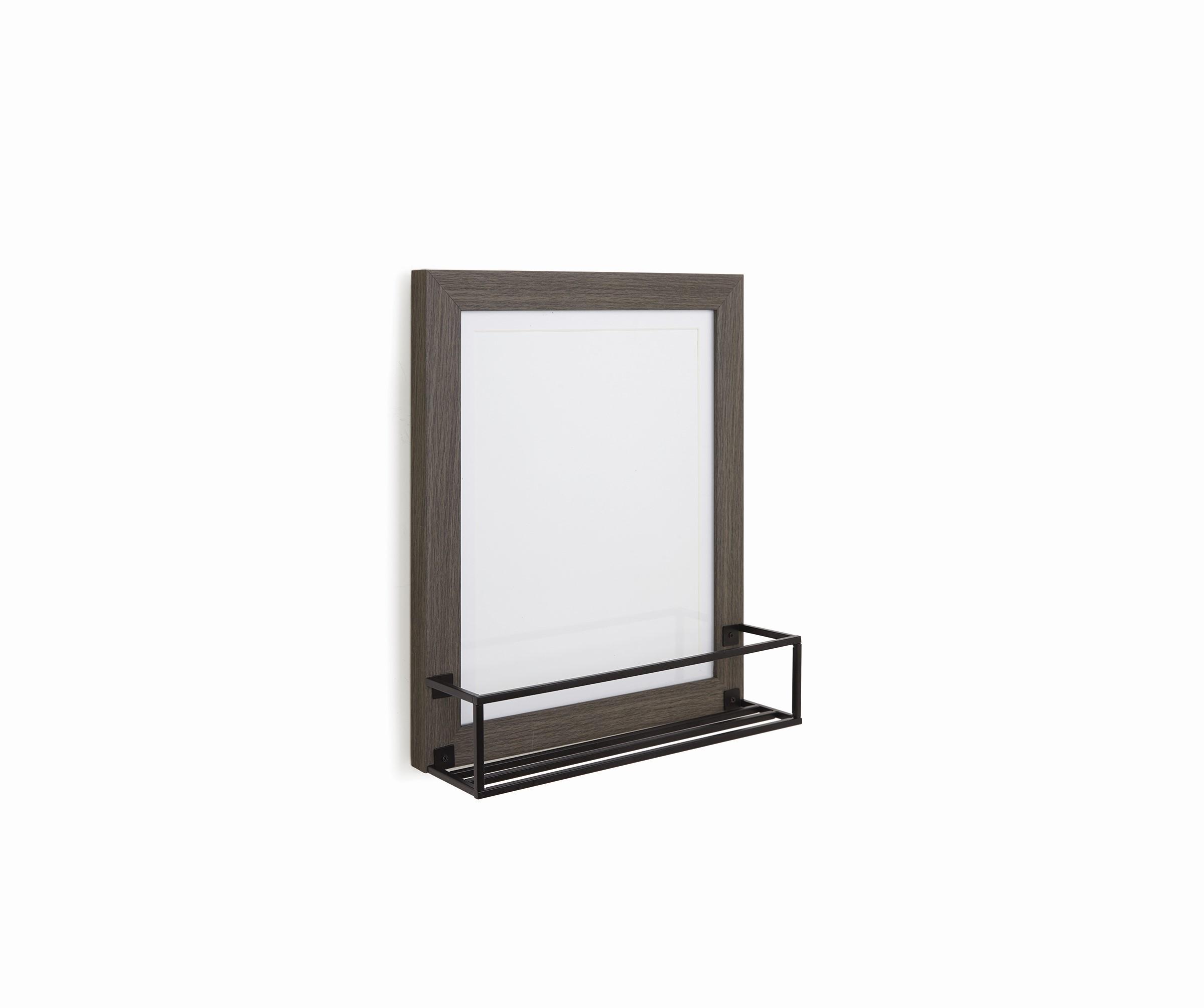 Okvir Za Slike Shelf - siva, papir/kovina (27,5/32,5/8,5cm) - Modern Living