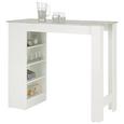 Bar Grau/Weiß - Weiß/Grau, MODERN, Holzwerkstoff (115/103/50cm) Bar Grau/Weiß - Weiß/Grau, MODERN, Holzwerkstoff (115/103/50cm)