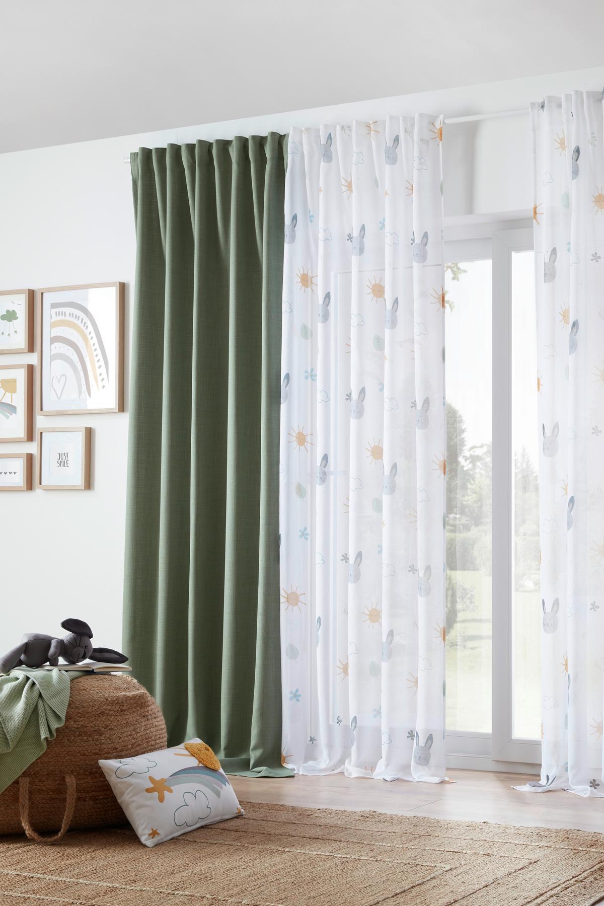 Draperie gata confecționată LILLY - multicolor, textil (140/245cm) - Modern Living
