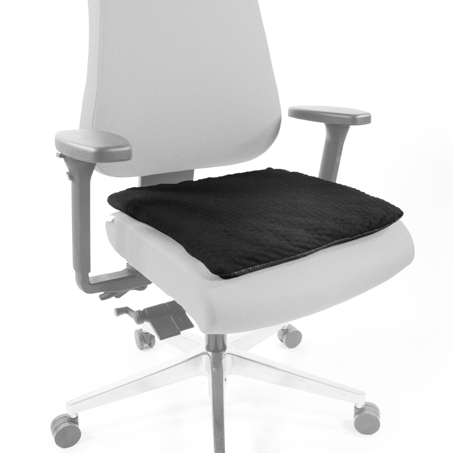 Sedežna Blazina Medisit I, Črna - črna, Moderno, tekstil (42/2/39cm) - MID.YOU