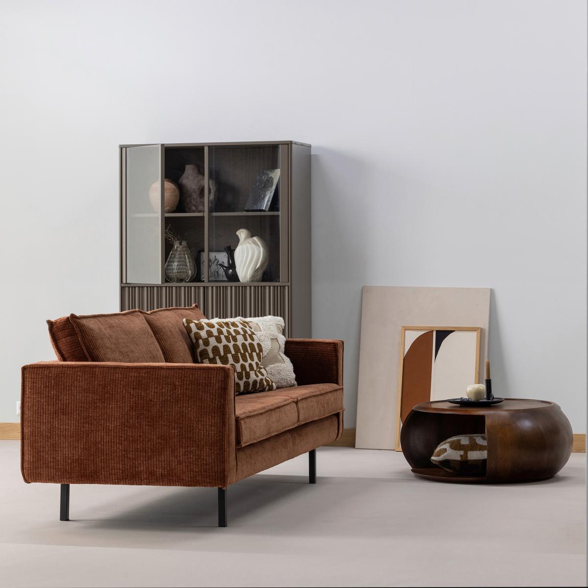 Couchtisch Cole Mangoholz - Braun, Design, Holz (72/72/36cm) - Livetastic