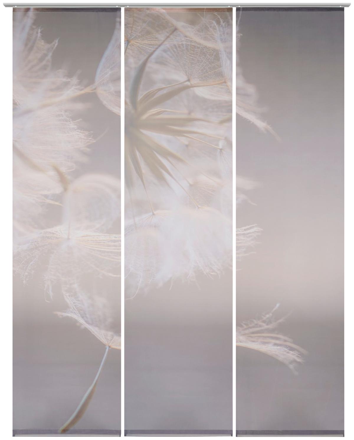 ZASŁONA PANELOWA DINANT - taupe, Basics, tkanina (60/245cm) - Novel