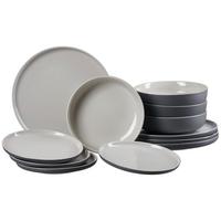 Étkészlet Jasper - szürke, Modern, kerámia - Ritzenhoff Breker