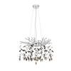 HÄNGLAMPA MONI - klar/kromfärg, Modern, metall/plast (60/60/120cm) - Mömax