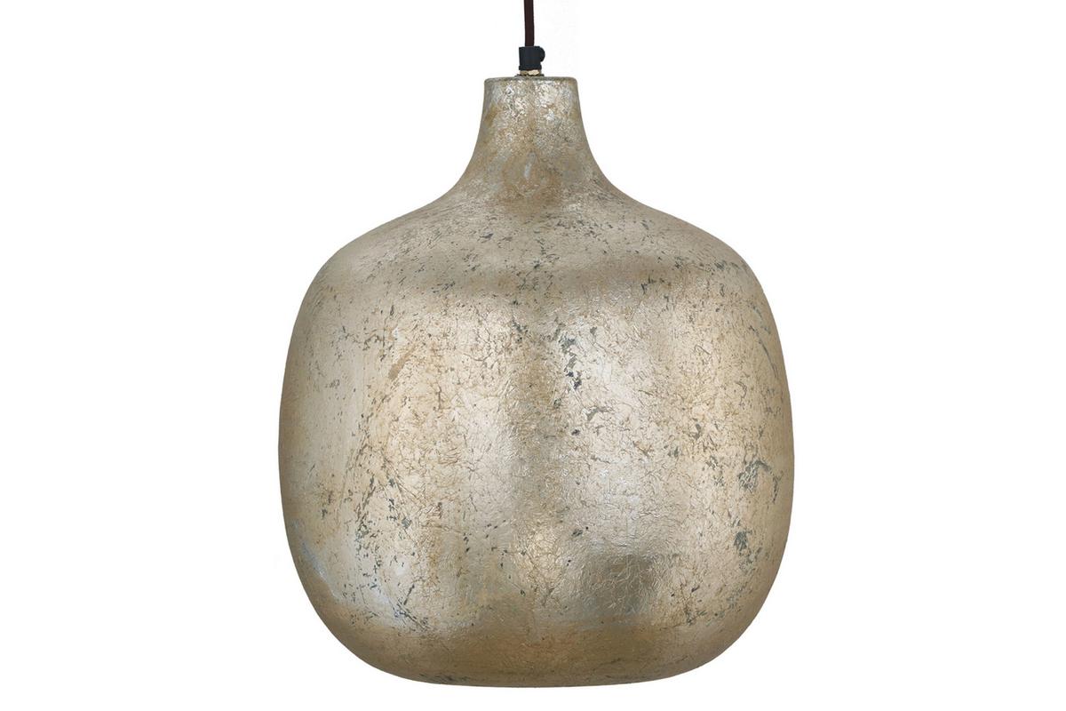 Hängeleuchte Mican 125 Hell Bronze - Bronzefarben, Basics, Metall (34/34/38cm) - Kayoom