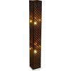 LAMPADAIRE ELIN -AKT- - couleur nickel/couleur doré, LIFESTYLE, métal/textile (15/118cm) - Mömax