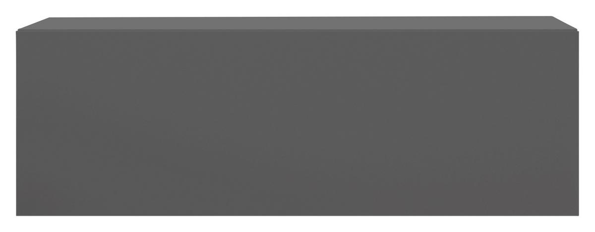 SZAFKA NOCNA TAJO - kolor grafitowy, Modern, materiał drewnopochodny (42/14/30cm) - Livetastic