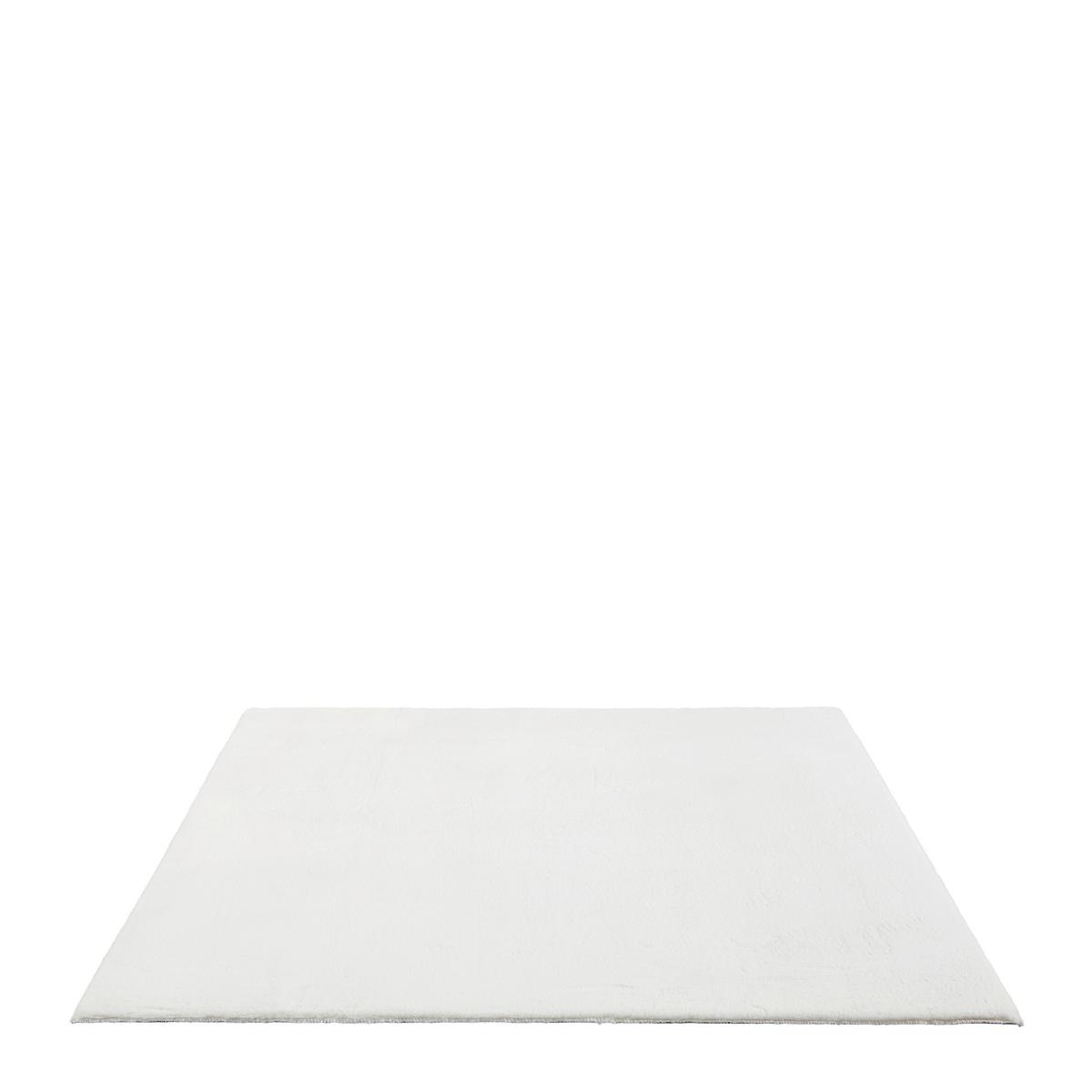 DYWAN Z WYSOKIM RUNEM LAGOS - biały, Design, tkanina (160/160cm) - Novel