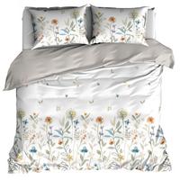 Posteljina Anne 200x200/2x60x80 Cm - bijela/bakrenaste boje, Konvencionalno, tekstil (200/200cm) - Mömax