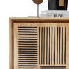 SIDEBOARD TARIM - svart/akaciefärgad, Lifestyle, metall/trä (85/85/40cm) - Mömax