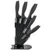 KNIVBLOCK MELLY - svart, Modern, metall/plast (18/34/11,5cm) - Modern Living