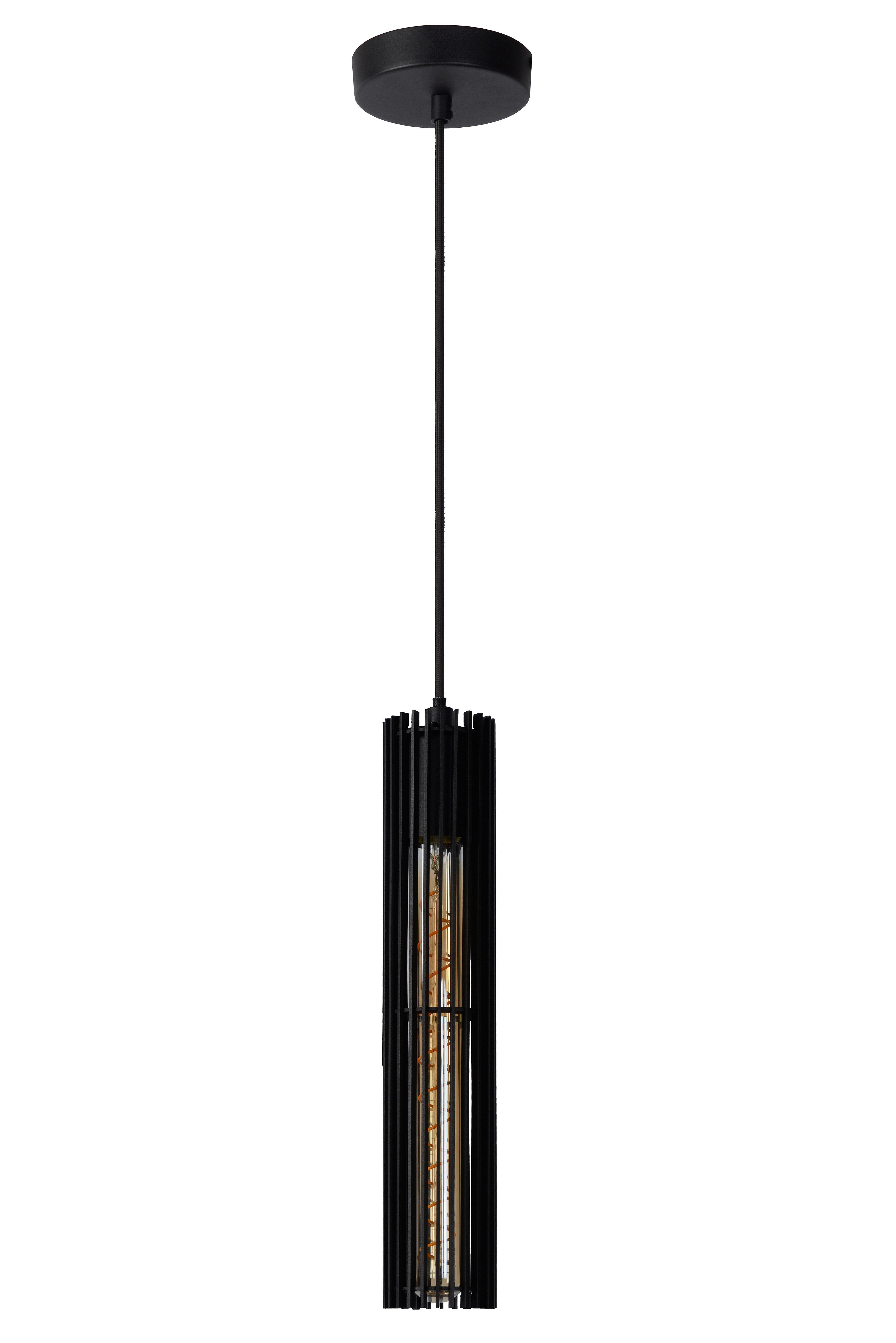 LAMPA WISZĄCA 73406/01/30 LIONEL - czarny, Trend, metal (6.5/11/180cm) - Lucide