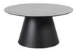 Stolić Axel - siva/crna, Design, drvni materijal/metal (80/40/80cm) - Modern Living