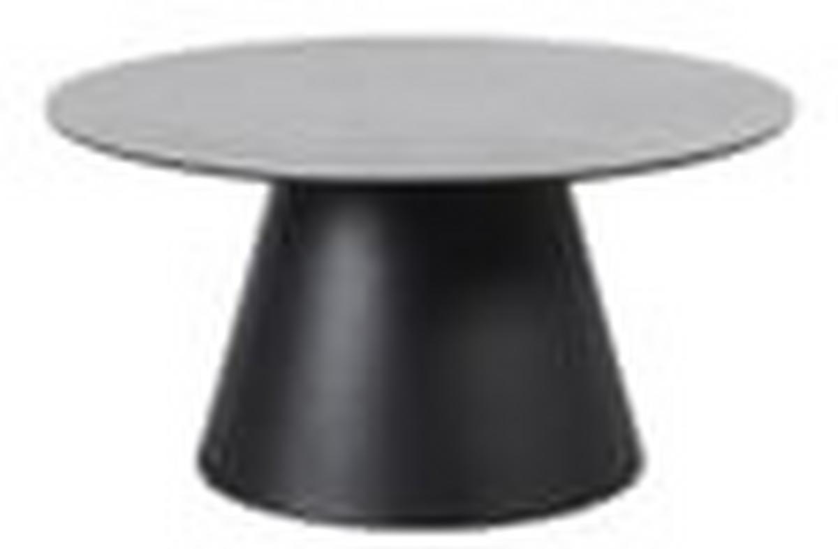 Stolić Axel - siva/crna, Design, drvni materijal/metal (80/40/80cm) - Modern Living