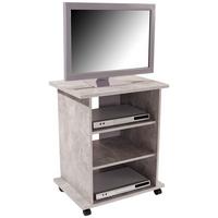 Masă pentru televizor Jürgen - gri, Modern, material pe bază de lemn (65/76/40cm) - Based