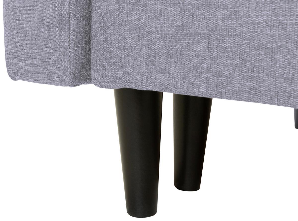 Coltar NORET - gri deschis, Konventionell, textil (223/157cm) - Modern Living