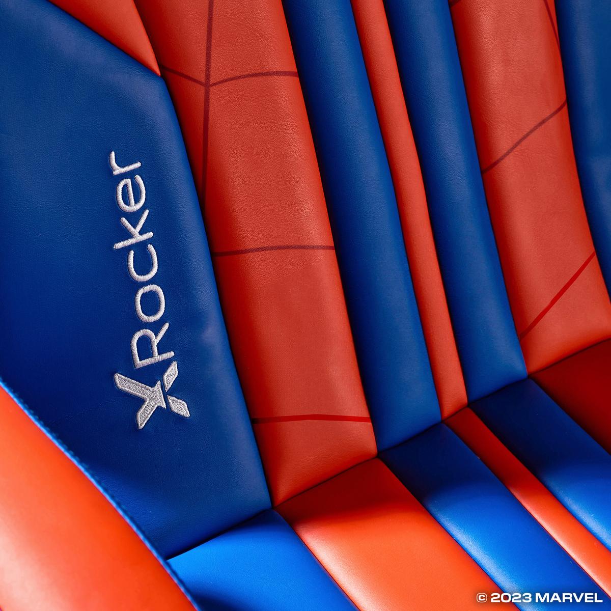 Gamingsessel Marvel ca. 53x102x88cm Blau/Rot Spiderman - Blau/Rot, MODERN, Leder/Holzwerkstoff (53/102/88cm) - X Rocker
