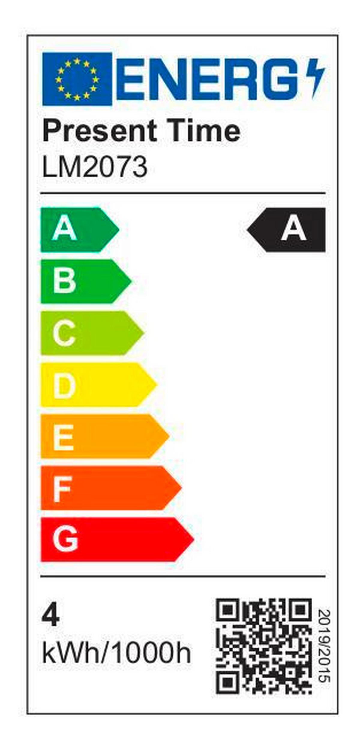 LAMPA STOŁOWA Z AKUMULATOREM LM2073WH - biały, Basics, tworzywo sztuczne (23/26/23cm) - Leitmotiv