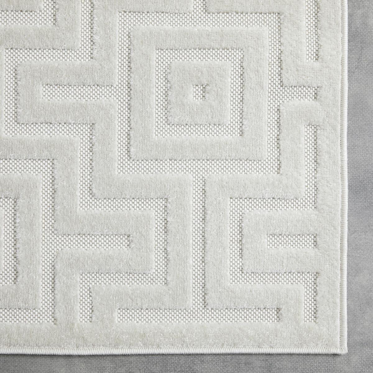 Webteppich Solar in Beige ca. 80x150cm - Beige, MODERN, Textil (80/150cm) - Modern Living