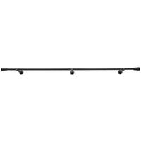 KARNISZ DRĄŻKOWY - ZESTAW 13/16MM TELESKOPGARNITUR MINO - czarny, Design, metal (100-190cm) - Homeware