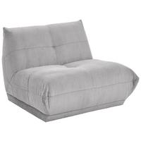 Modul Sofaelement Giselle Grau - Grau, Trend, Textil (105/80/112cm) - Livetastic