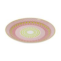 Desszertes Tányér Maja - piros/zöld, Lifestyle, kerámia (20/2,3cm) - Modern Living
