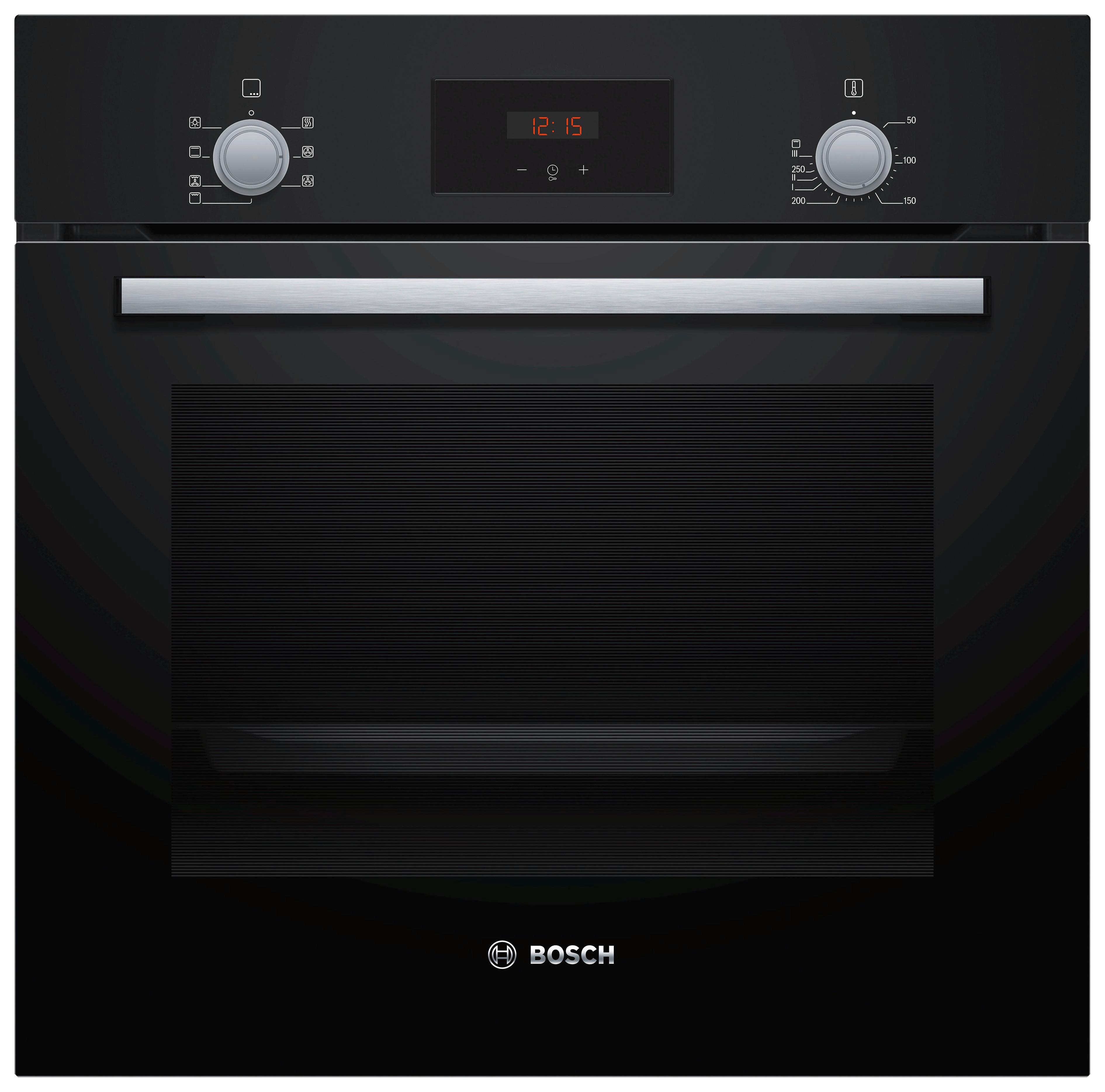 Backofenset HBD231FB65 in Schwarz - Schwarz, Basics (60cm) - Bosch