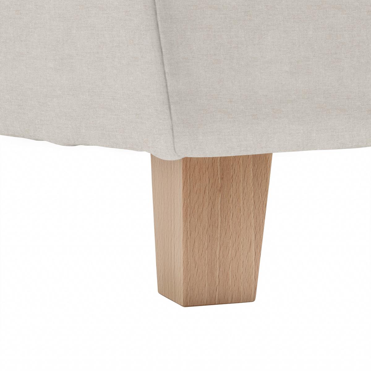 Ecksofa Lugo Creme - Creme, MODERN, Holz/Kunststoff (266/98/205cm) - Mömax