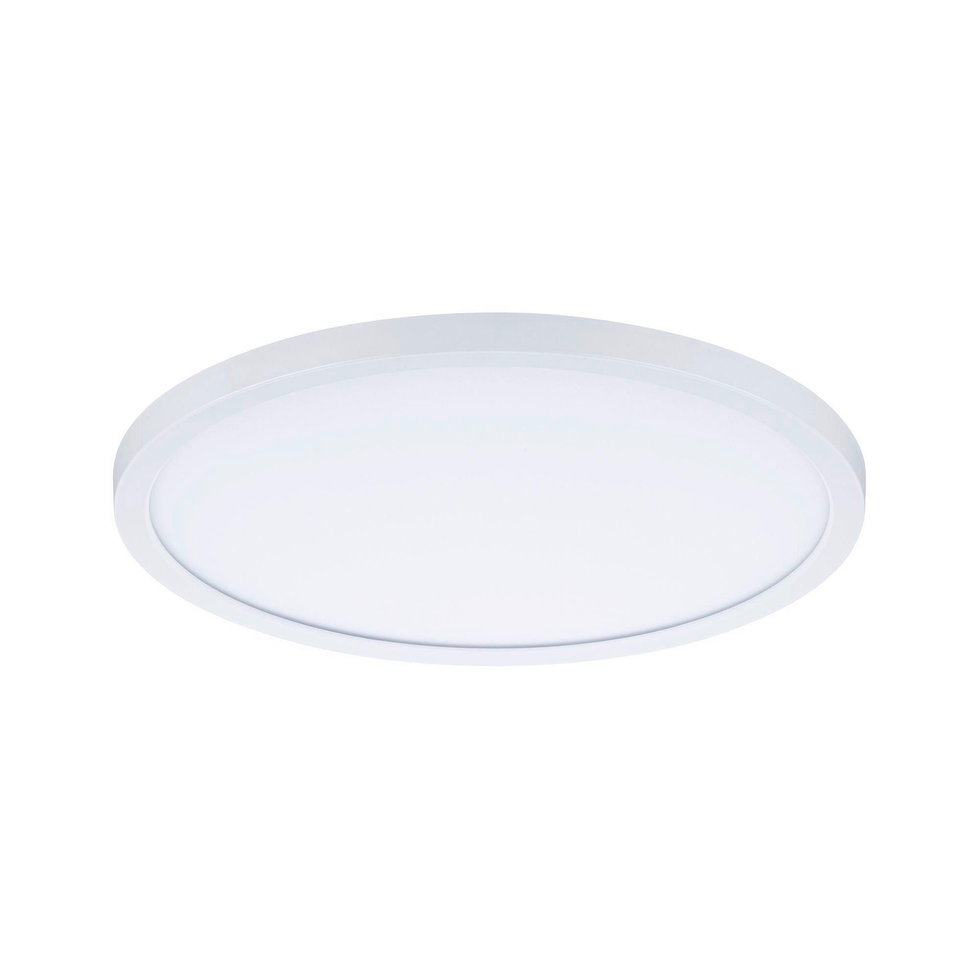 LED-Paneel Areo in Weiß max. 18 Watt - Weiß, Design, Kunststoff (23/1cm) - Paulmann