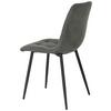 STOL NINO -BASED- - grå/svart, Modern, metall/trä (45/88/54,5cm) - Based