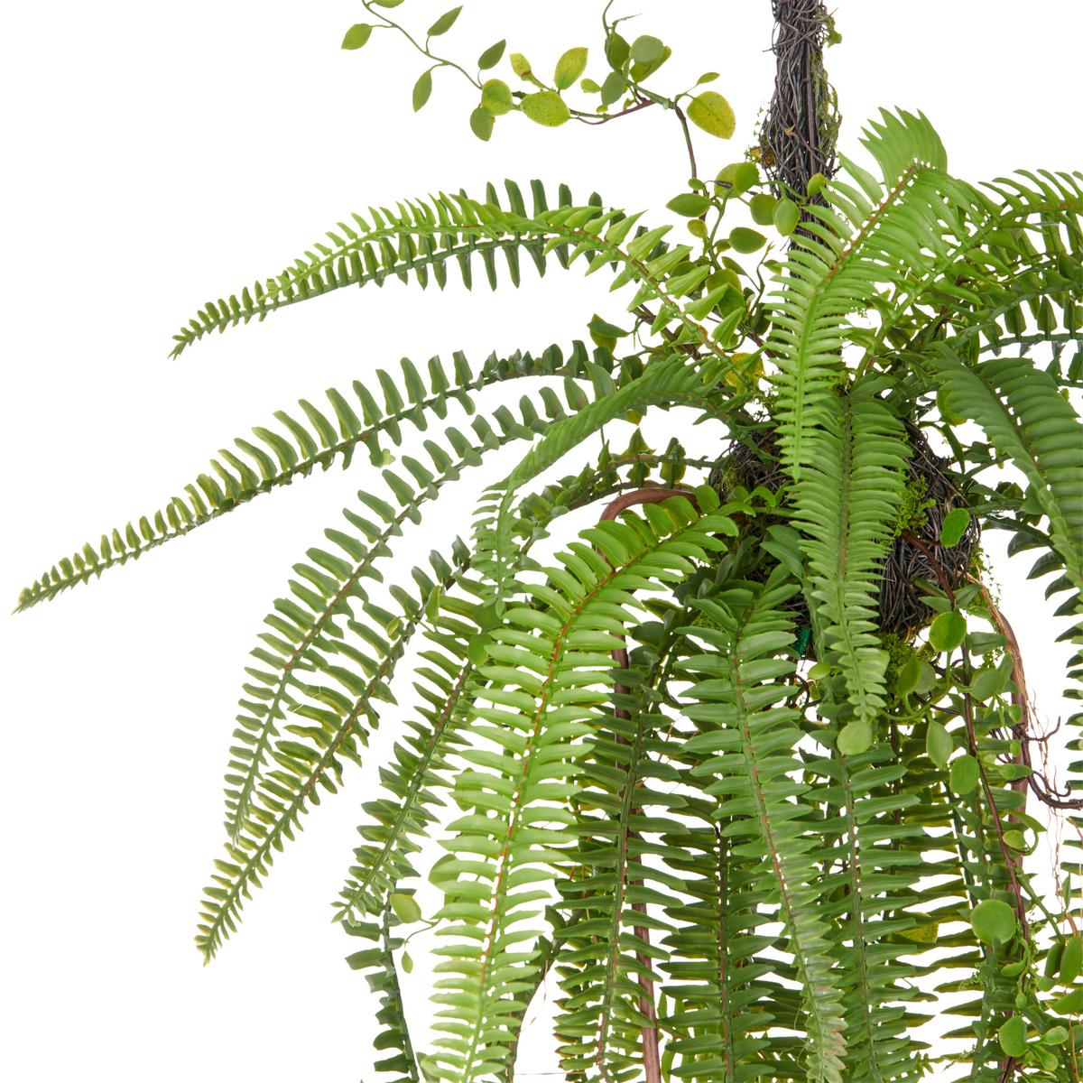 Plantă artificială Farnhanger II - verde, Lifestyle, plastic (100cm) - Mömax