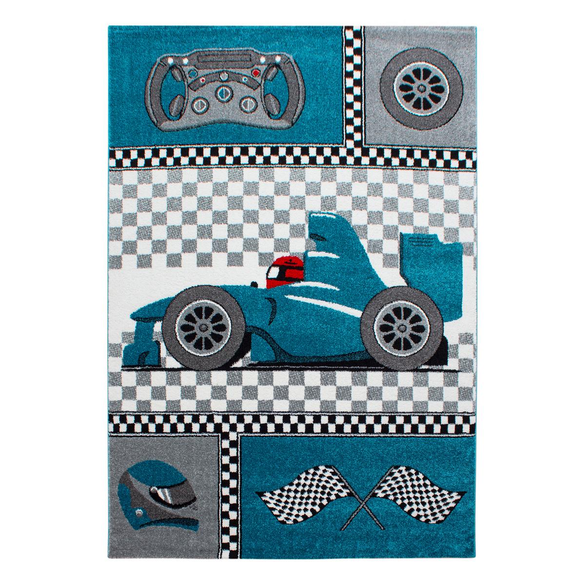Kinderteppich Kids Blau ca. 200x290cm - Blau, Trend, Textil (200/290cm) - Ben'n'jen