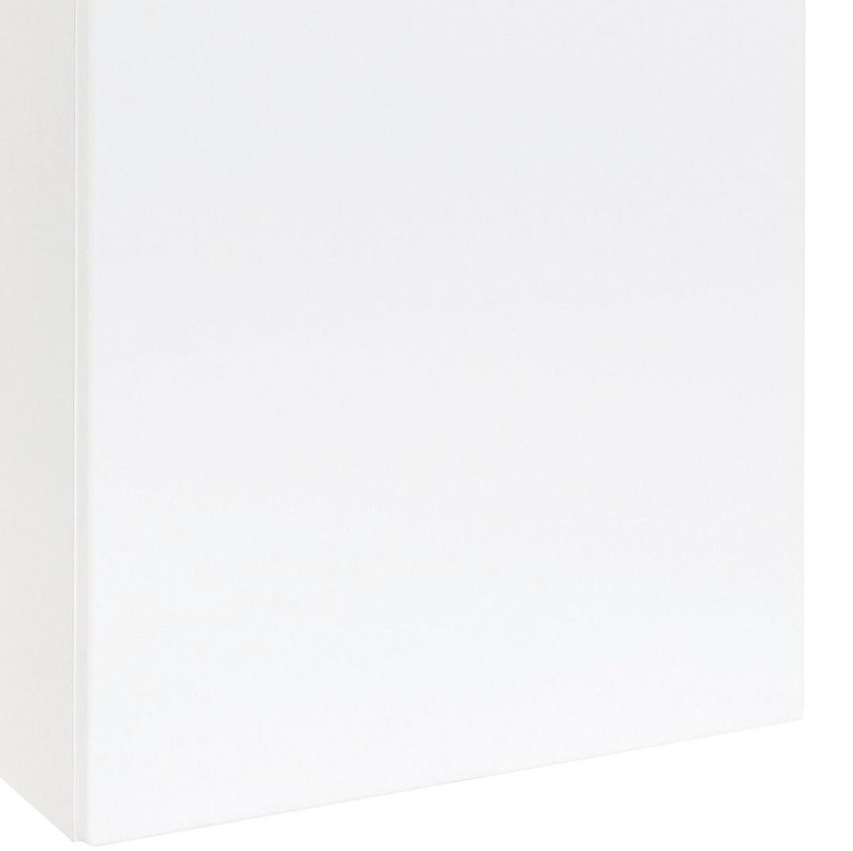 Unterschrank in Weiss/ Eichefarbe 'Siena' - Eichefarben/Silberfarben, MODERN, Holzwerkstoff (40/79/27cm) - Held