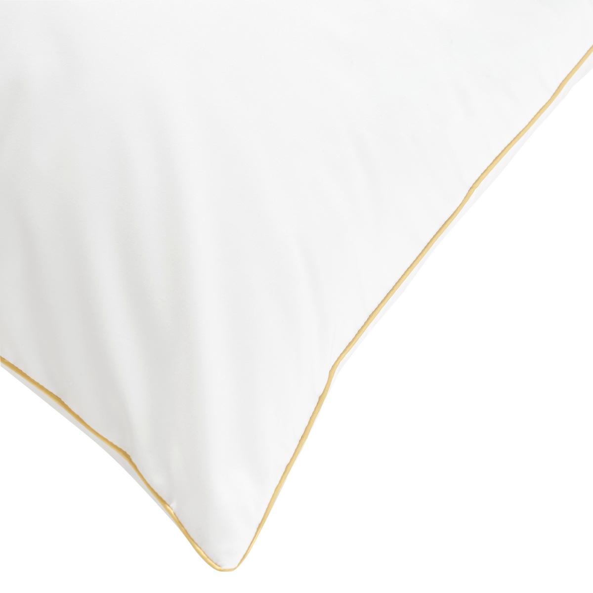 Kopfkissen Goldline Weiß ca. 80x80cm - Weiß, Kunststoff/Textil (80/80cm) - Premium Living
