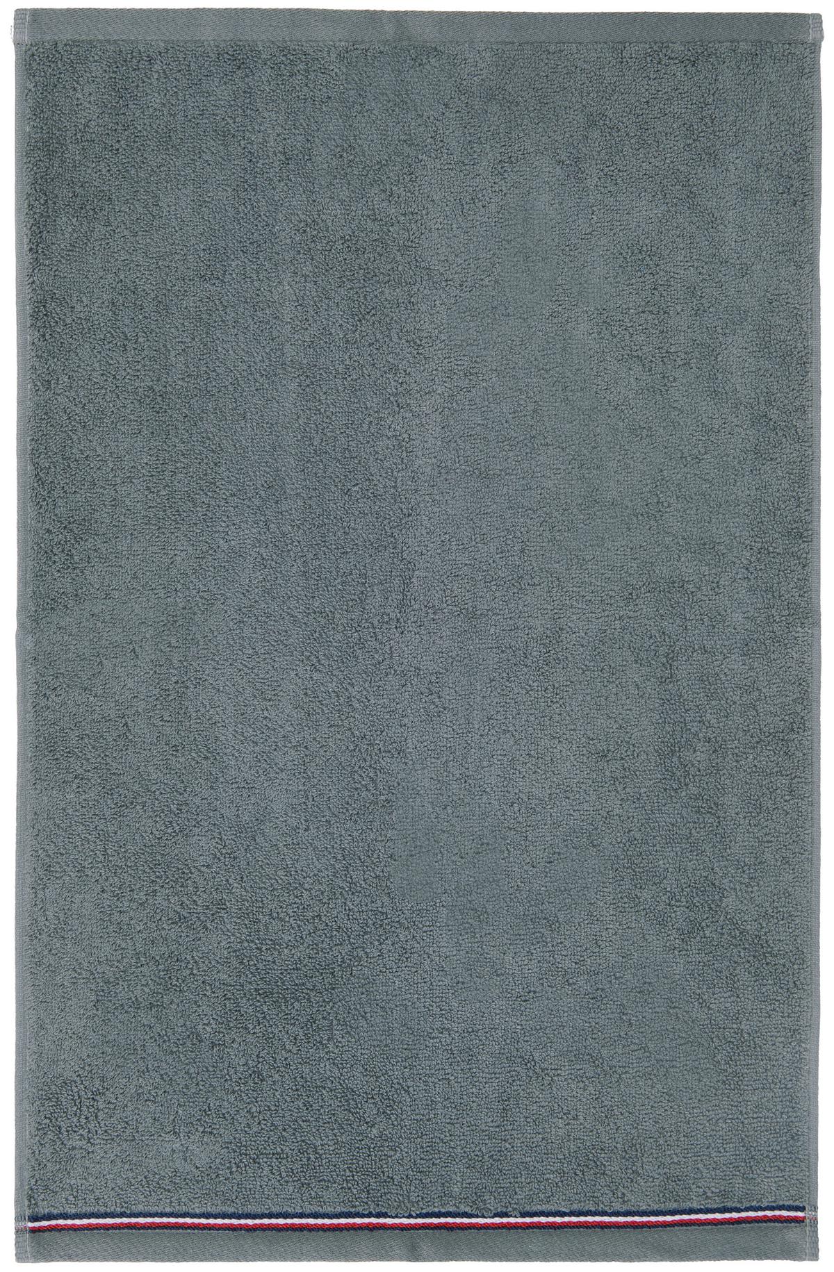 ZESTAW RĘCZNIKÓW FROTTE DEGREE STEEL - szary, Basics, tkanina - Tommy Hilfiger