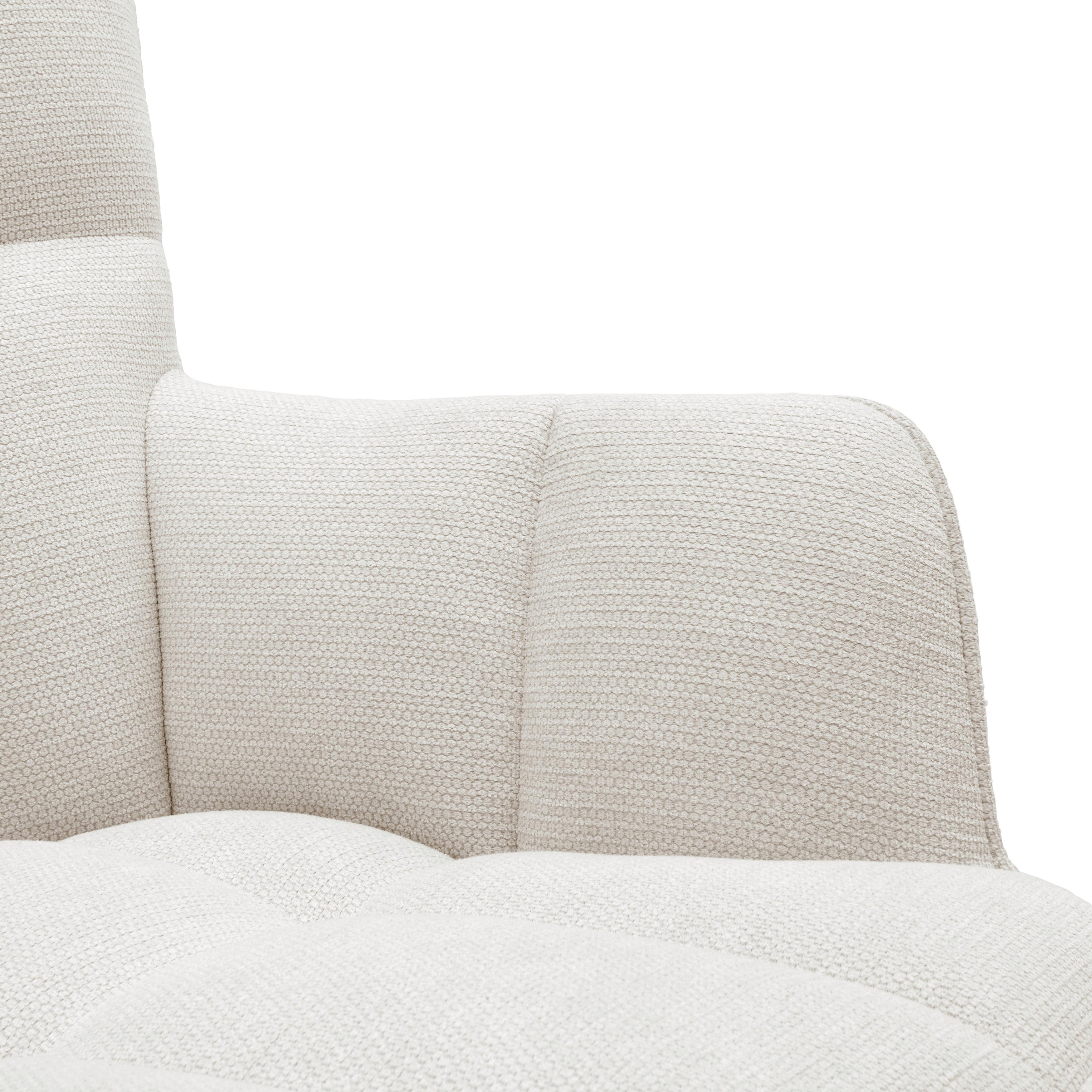 FÅTÖLJ ALEX -BASED- - beige/svart, Modern, metall/textil (68/100/78cm) - Based