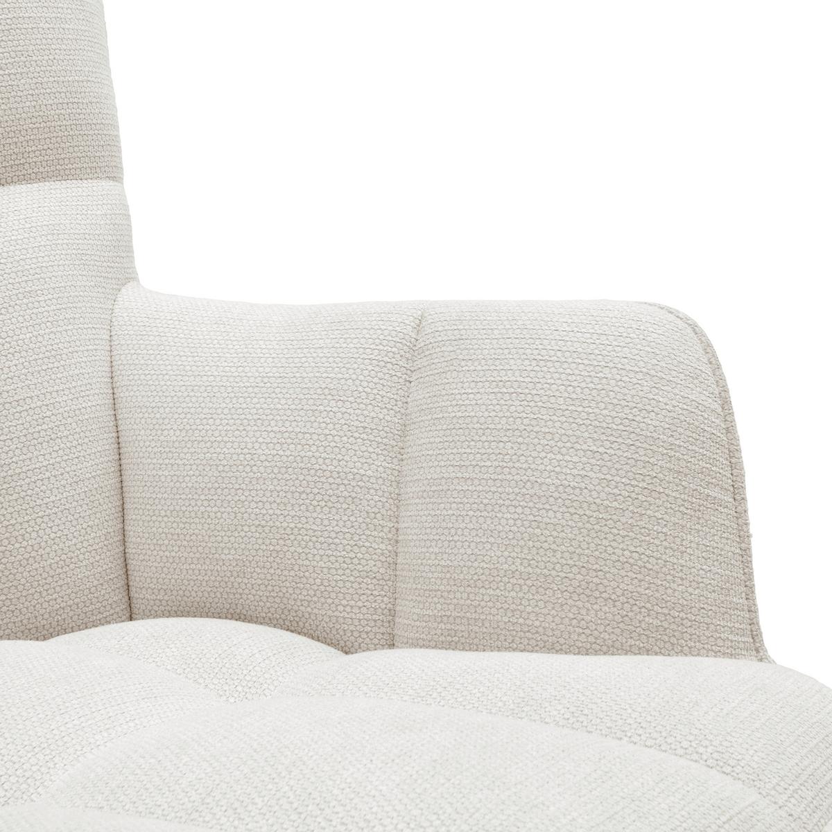 Sessel Alex Beige - Beige/Schwarz, MODERN, Textil/Metall (68/100/78cm) - Based