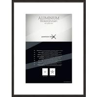 Képkeret Kb. 60x80cm Platinum - fekete, Basics, fém (63,1/83,1/2.2cm) - Premium Living