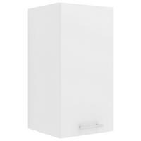 Kuhinjska Zgornja Omarica Esilo, Bela - bela/barve aluminija, Konvencionalno, kovina/leseni material (30/60/31cm) - MID.YOU