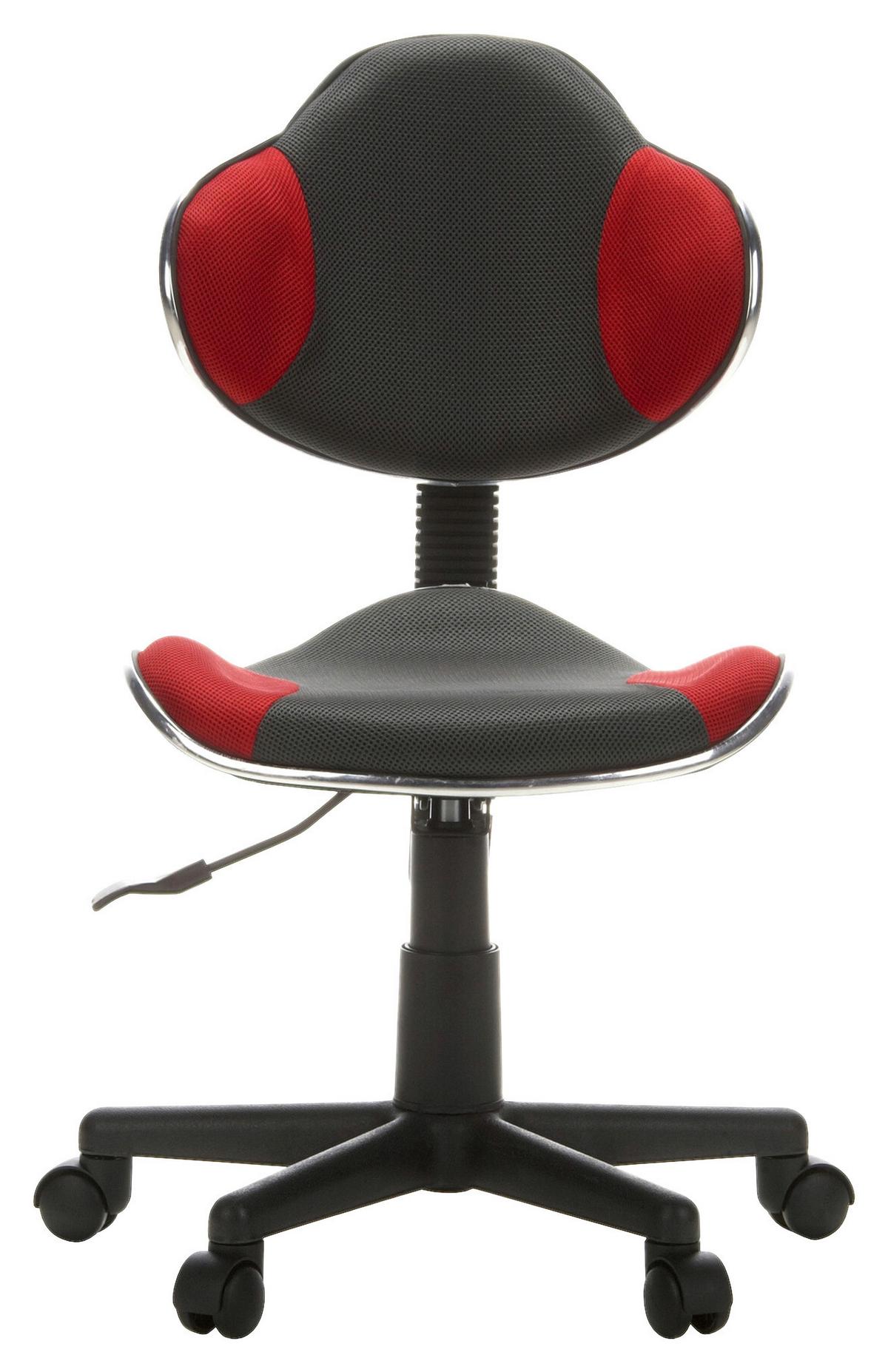 Mladinski Vrtljivi Stol Kiddy Gti 2, Siva, Rdeča - rdeča/siva, Basics, umetna masa (45/86-101/42cm) - MID.YOU