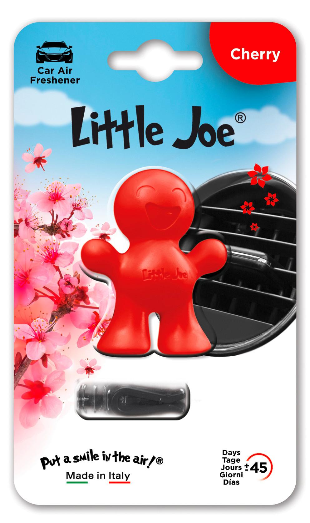 Autóillatosító Little Joe Cherry - piros, műanyag (2.6/14.5/8.5cm)