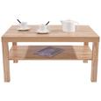 Dohányzóasztal Light - Sonoma tölgy, modern, Faalapú anyag (90/45/55cm)