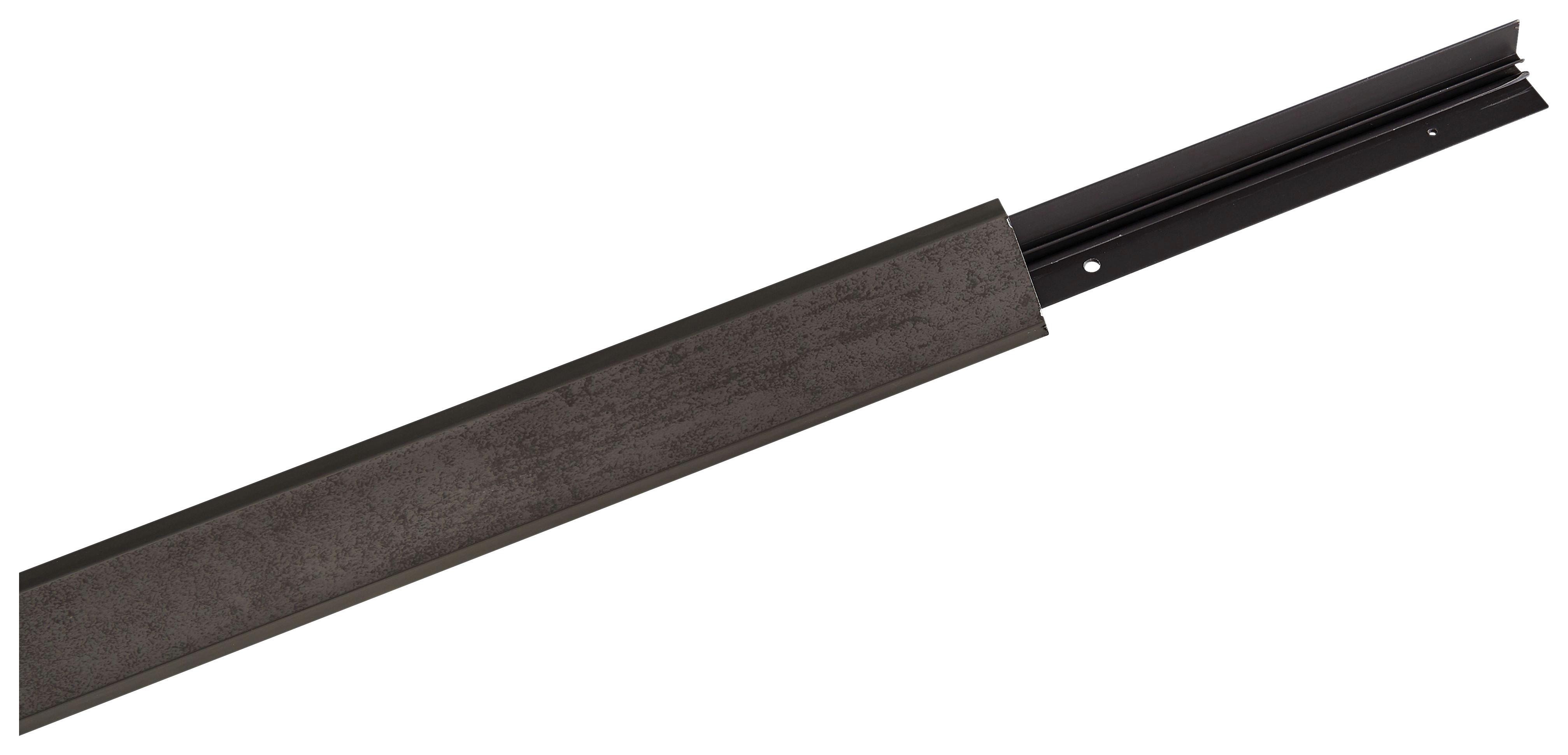 Abschlussprofil WAP 200 Schieferfarben ca. 200cm - Schieferfarben, MODERN, Kunststoff (200cm) - Nobilia