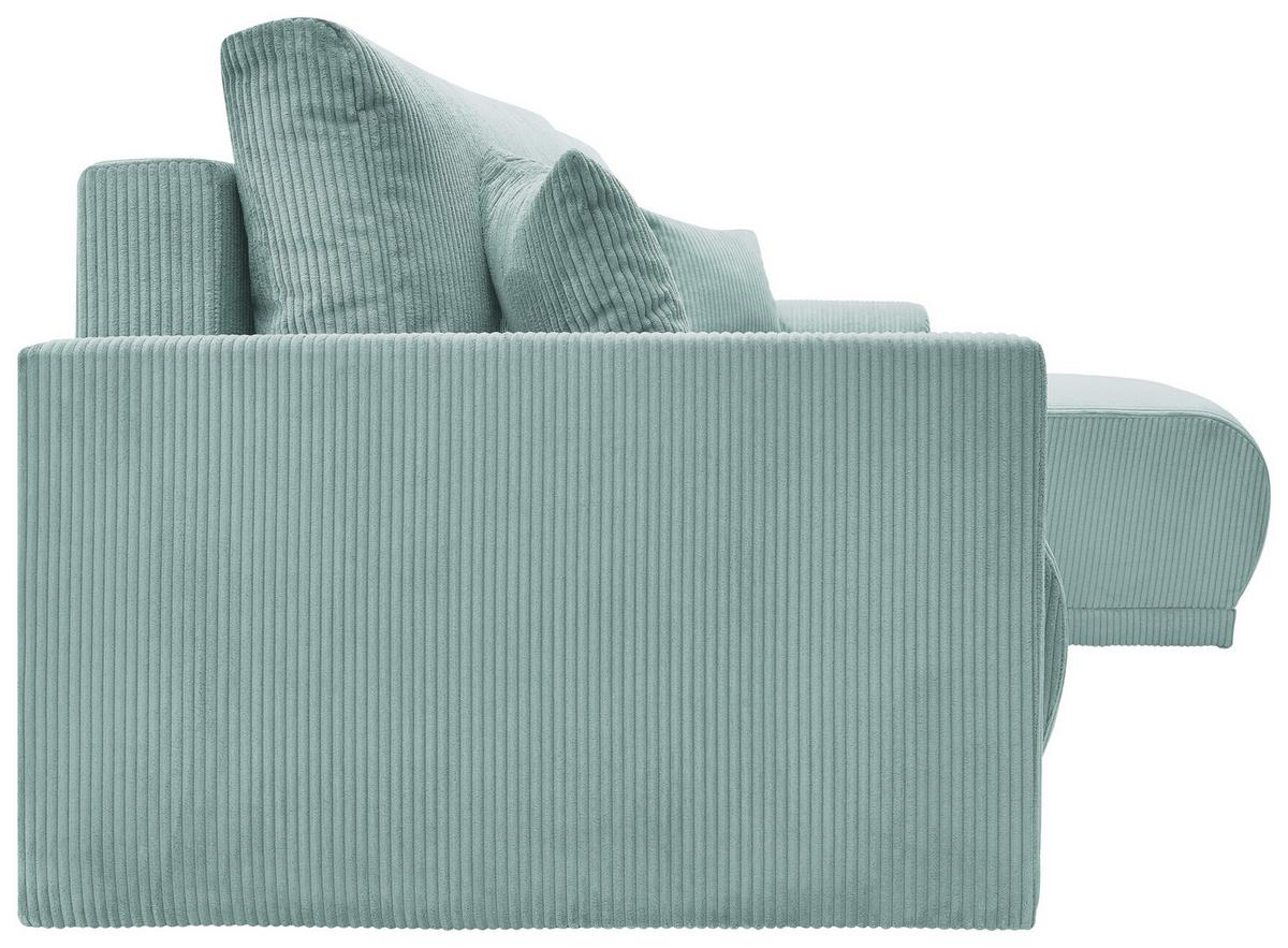 Coltar Kim - verde mentă, Modern, lemn (233/146cm) - Modern Living