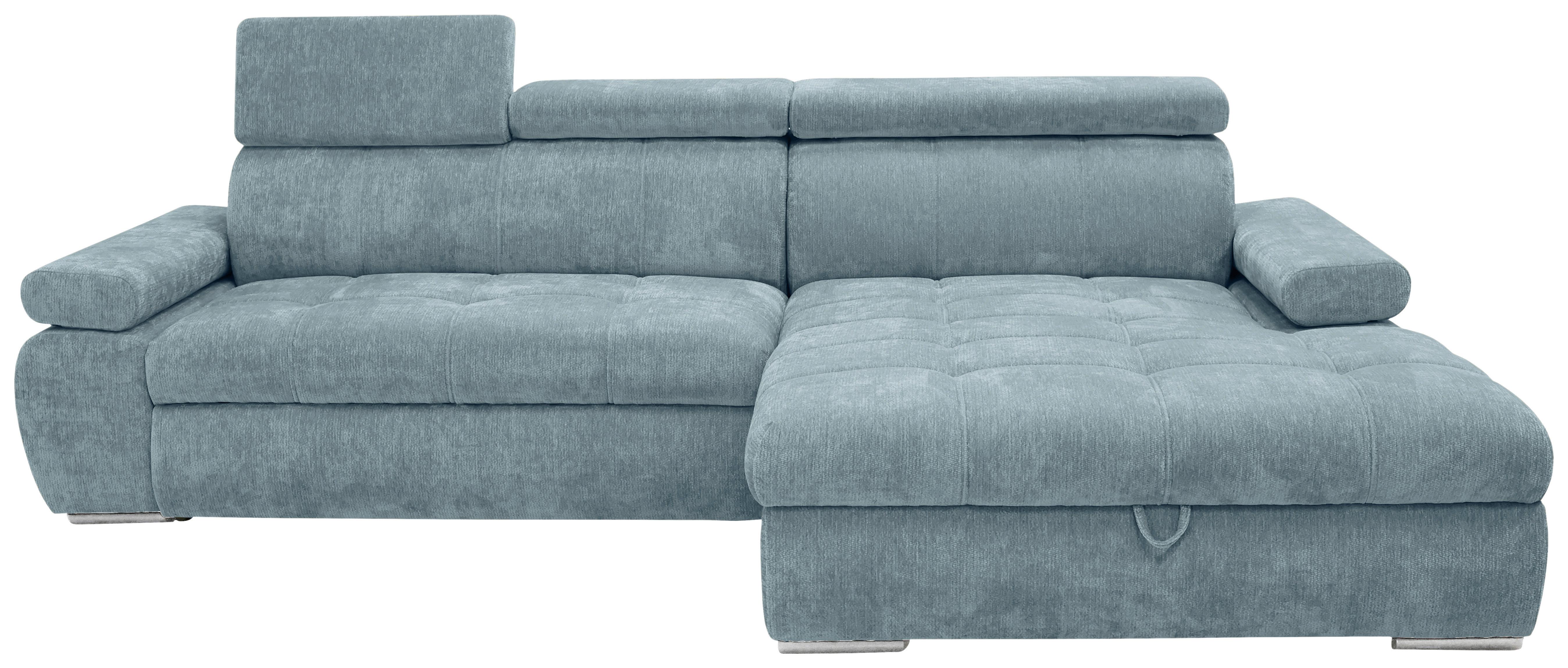 Colțar Vegas - verde mentă, Design, lemn/textil (294/173cm) - Modern Living