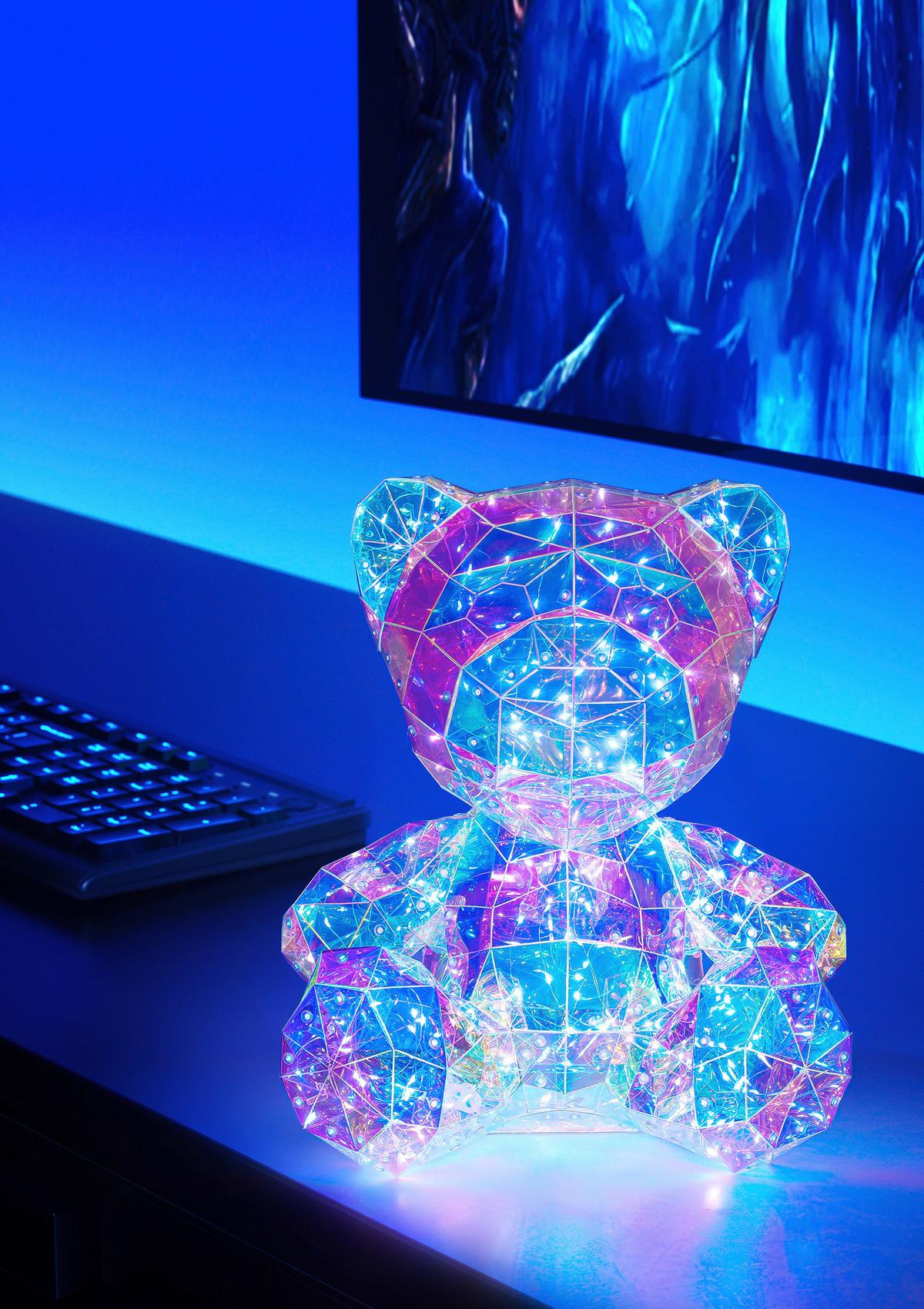 LED-Dekoleuchte Berli Transparent max. 6 Watt - Transparent, KONVENTIONELL, Kunststoff (19/20/25cm) - Modern Living