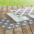 Outdoorteppich Stripe 70x140cm - Blau, MODERN, Textil (70/140cm) - MÖMAX modern living