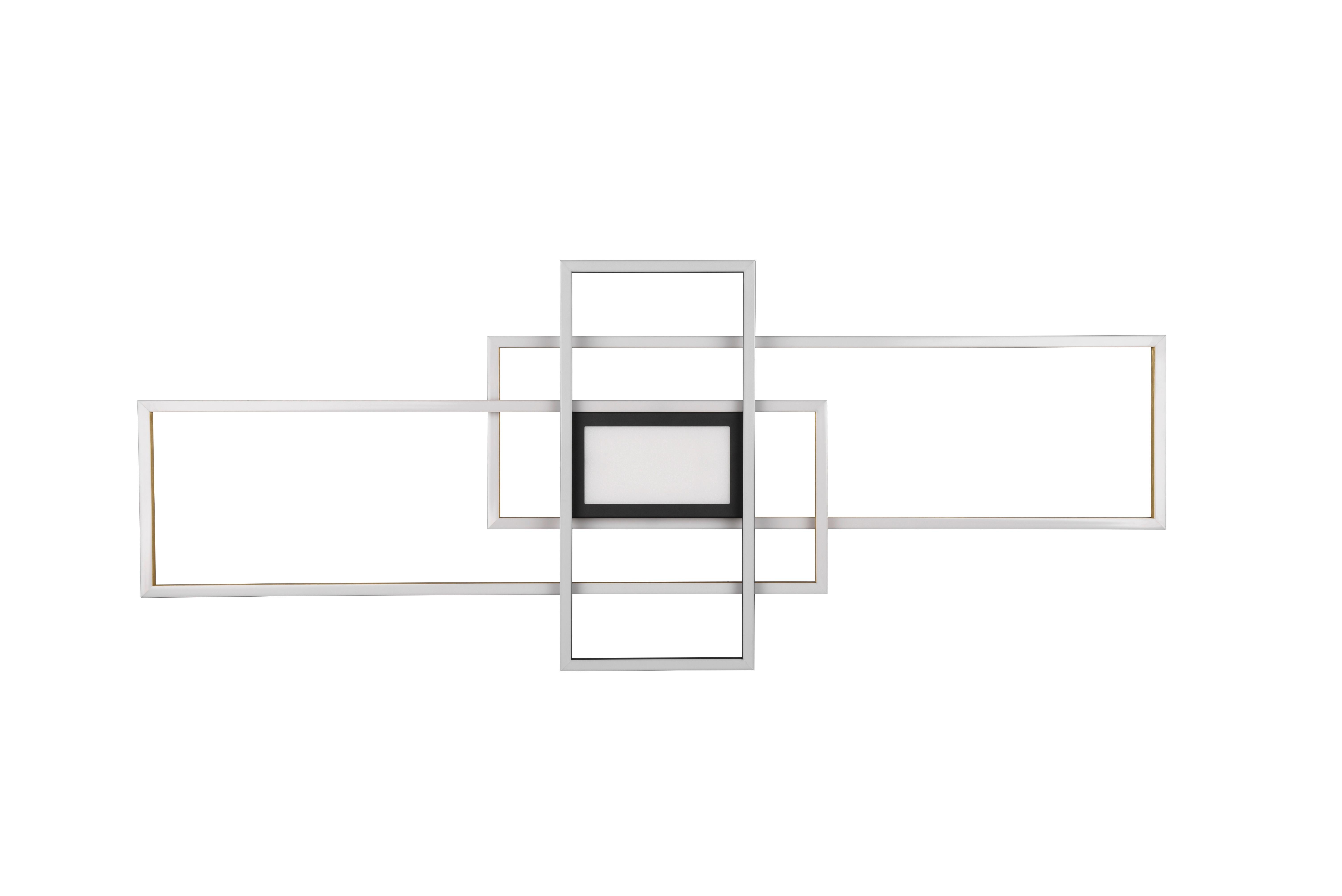 LED-Deckenleuchte Irvine Messingfarben max. 60 Watt - Messingfarben, Design, Metall (105/6,5/42cm) - Trio Leuchten