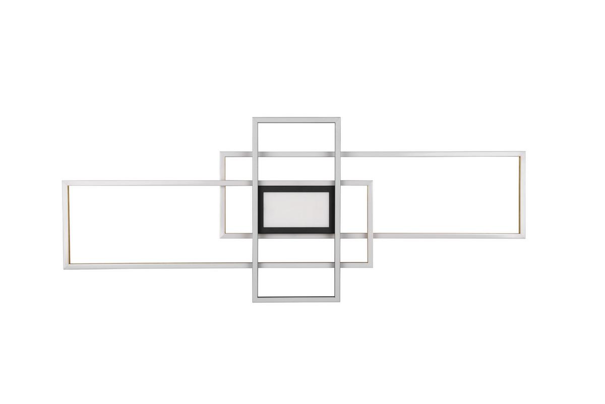 LED-Deckenleuchte Irvine Messingfarben max. 60 Watt - Messingfarben, Design, Metall (105/6,5/42cm) - Trio Leuchten