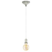 Hängeleuchte 32533_yorth - Weiss, Natur, Metall (12.5/200cm) - Eglo